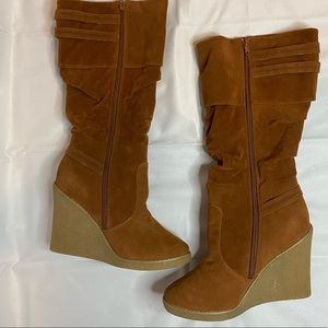 Platform Heel Boot